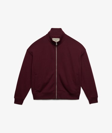Signature Geborduurd Track Top Oversized Pasvorm Image 6