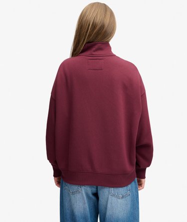 Signature Geborduurd Track Top Oversized Pasvorm Image 5