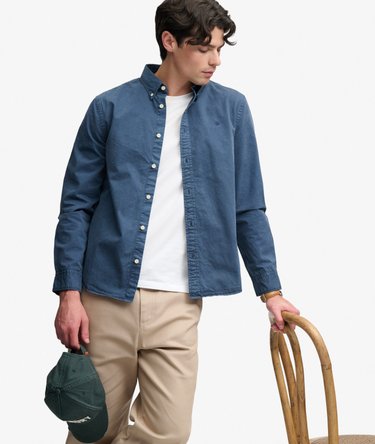 Garment Dyed Long Sleeve Shirt Image 4