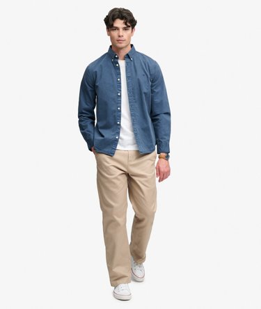 Garment Dyed Long Sleeve Shirt Image 3