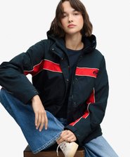 Vintage Windjacke mit lockerer Passform
