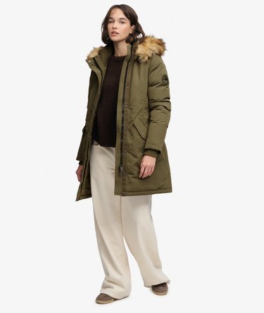 Hooded Everest Parka Jacket Image 3