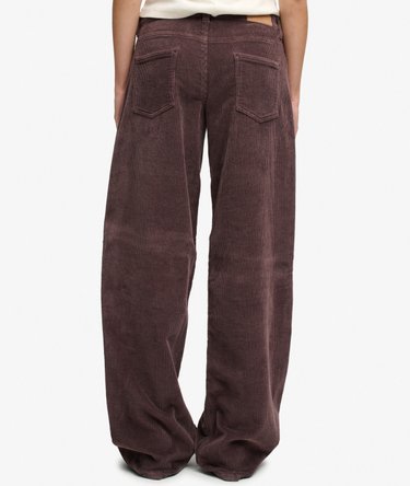Mid Rise Baggy Jumbo Cord Pants Image 4