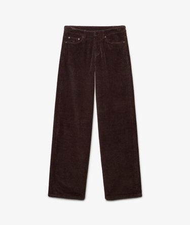 Mid Rise Baggy Jumbo Cord Pants Image 6