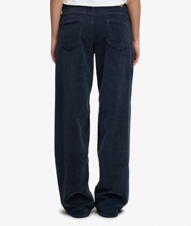 Mid Rise Baggy Jumbo Cord Pants Image 4