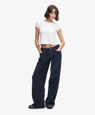Mid Rise Baggy Jumbo Cord Pants