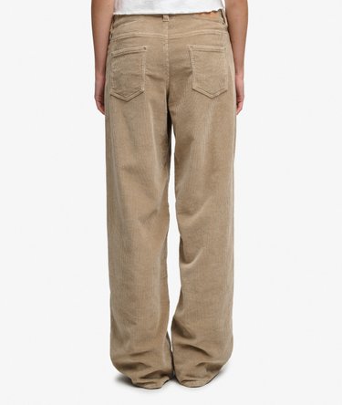 Mid Rise Baggy Jumbo Cord Pants Image 4