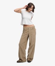Mid Rise Baggy Jumbo Cord Pants