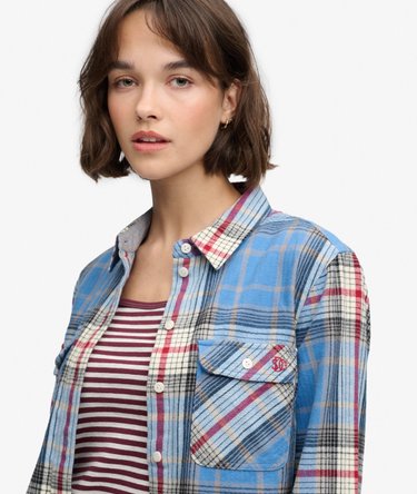 Lumberjack Geruite Flanellen Overhemd Image 4