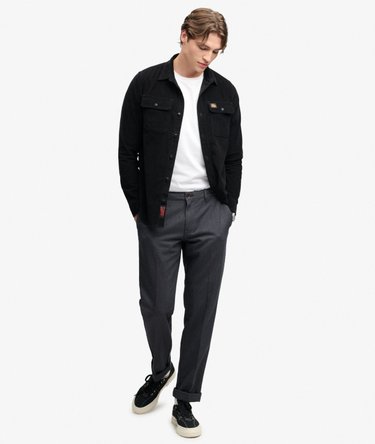 Premium Textured Regular Chinos Image 1