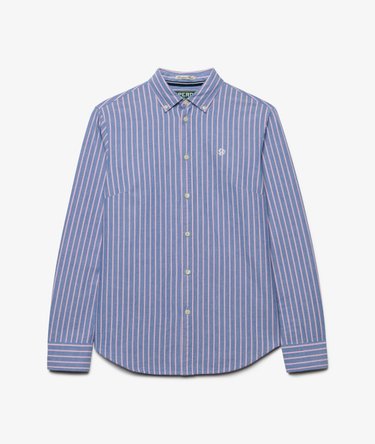 Slim Oxford Button Down Long Sleeve Shirt Image 6