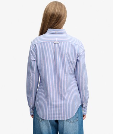 Slim Oxford Button Down Long Sleeve Shirt Image 5