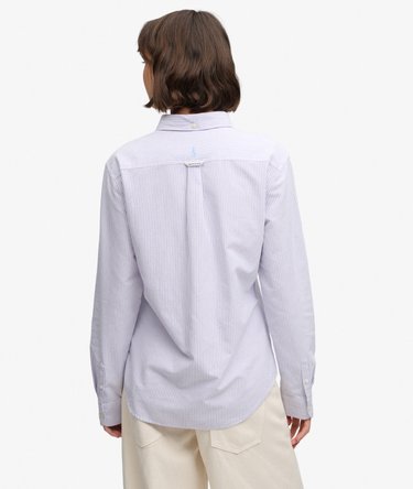 Camicia Oxford Button Down Slim Manica Lunga Image 5