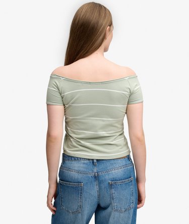 Bardot Short Sleeve Off Shoulder Top Image 5