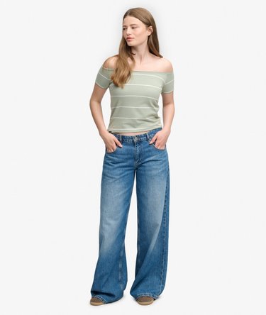 Bardot Short Sleeve Off Shoulder Top Image 3