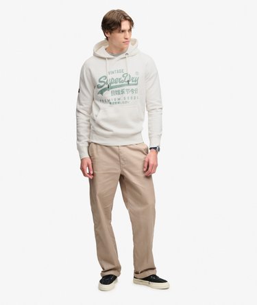 Vintage Logo Classic Hoodie Image 3