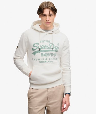 Vintage Logo Classic Hoodie Image 1
