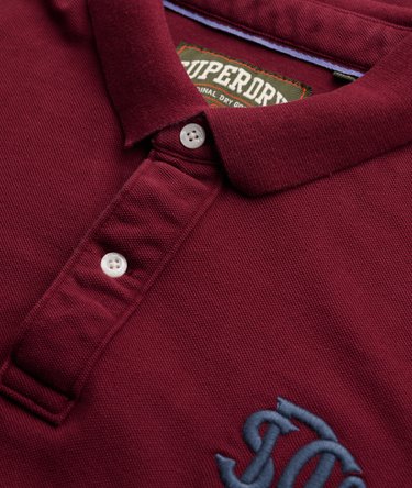 Pique Monogram Polo Shirt Image 6