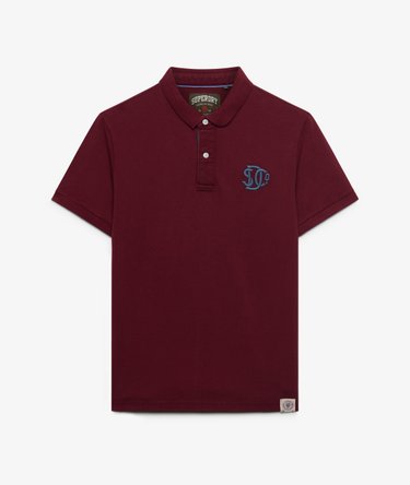 Pique Monogram Polo Shirt Image 7