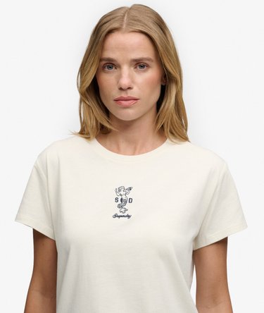T-shirt Heritage Nautical Motif Coupe Ajust&eacute;e Image 4