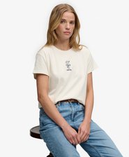 T-shirt Heritage Nautical Motif Coupe Ajust&eacute;e