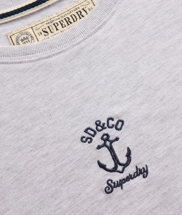 T-shirt Heritage Nautical Motif Coupe Ajust&eacute;e Image 6