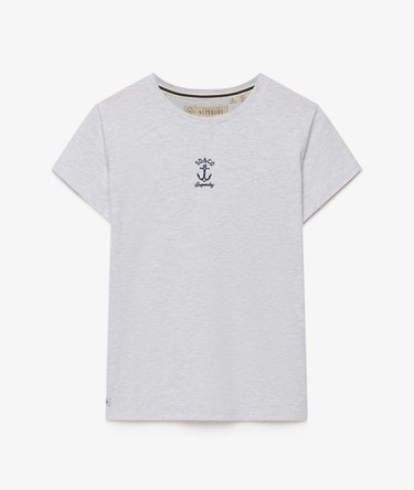 T-shirt Heritage Nautical Motif Coupe Ajust&eacute;e Image 7
