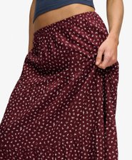 Woven Tiered Maxi Skirt