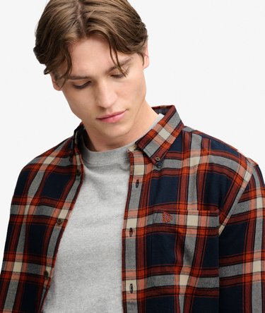 Long Sleeve Cotton Lumberjack Shirt Image 4