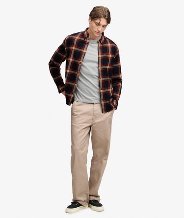 Long Sleeve Cotton Lumberjack Shirt Image 3