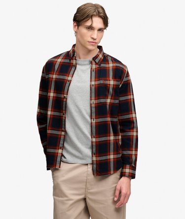 Long Sleeve Cotton Lumberjack Shirt Image 1