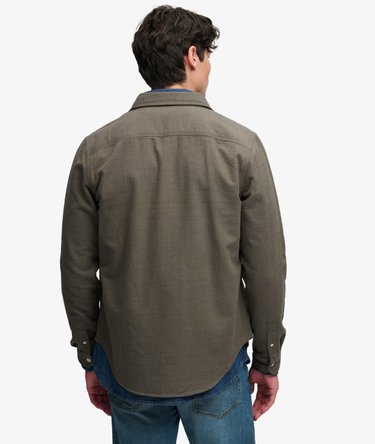 Herringbone Workwear Shirt Image 5