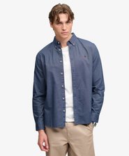 Preppy Oxford Long Sleeve Shirt