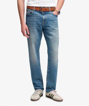 Organic Cotton Vintage Slim Straight Jeans Image 3