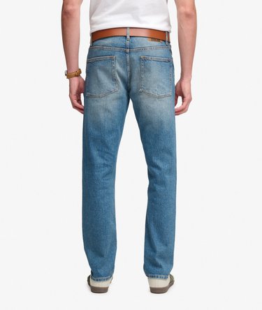 Organic Cotton Vintage Slim Straight Jeans Image 4