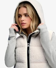 Gilet Matelass&eacute; &agrave; Capuche Borg