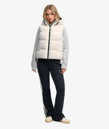Gilet Matelass&eacute; &agrave; Capuche Borg Image 3