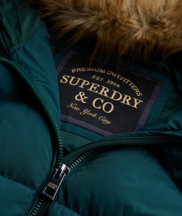 Fuji Steppjacke mit Kunstfellkapuze Image 7