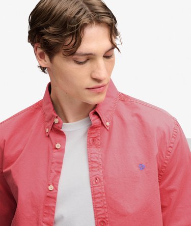 Garment Dyed Long Sleeve Shirt Image 4