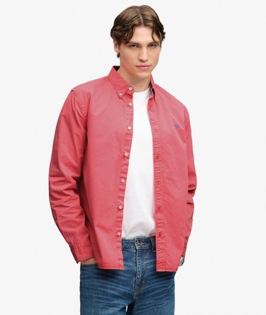 Garment Dyed Long Sleeve Shirt Image 1