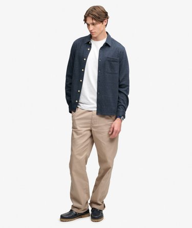 Chemise en Jersey Twill Tweed Image 3