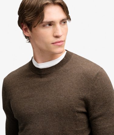 Essential Leichtgewichtiger Pullover aus Wollmischung Image 4