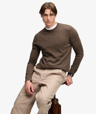 Essential Leichtgewichtiger Pullover aus Wollmischung Image 2
