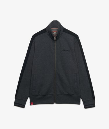 Satin Applique Track Top Relaxed Pasvorm Image 7