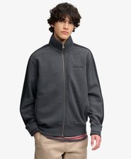 Satin Applique Track Top Relaxed Pasvorm