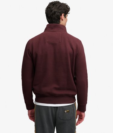 Vintage Athletic Sweatshirt mit Halbzip lockere Passform Image 5