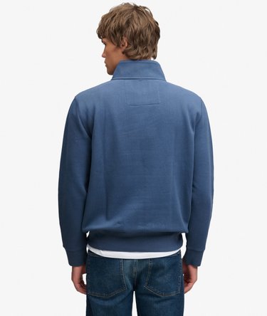 Vintage Athletic Felpa Half Zip Vestibilit&agrave; Comoda Image 5