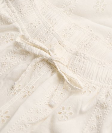 Pantalon Broderie Anglaise Coupe Droite Image 6