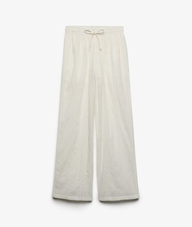 Pantalon Broderie Anglaise Coupe Droite Image 7