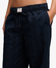 Cotton Elastic Broderie Trousers